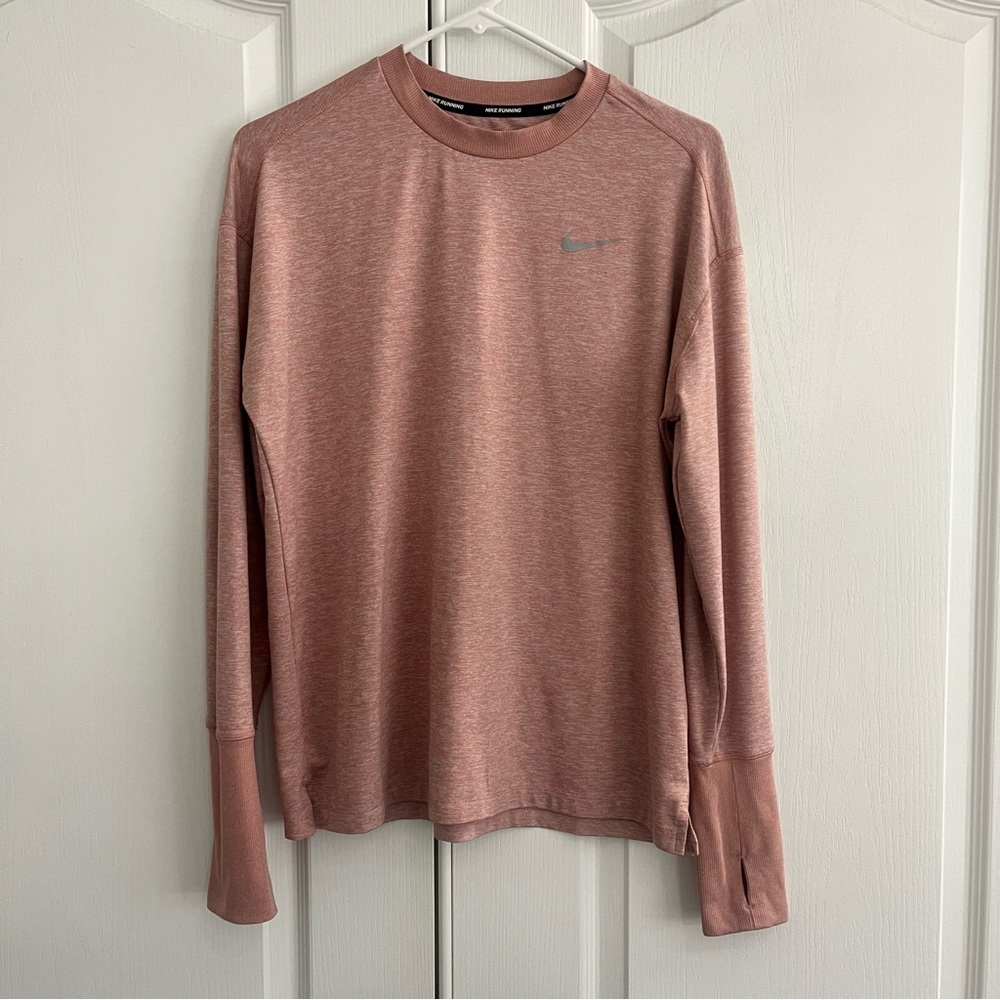 Nike Women's Pink Long Sleeve Tee